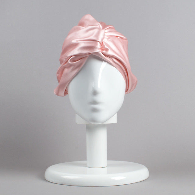 Silk Night-Time Bonnet