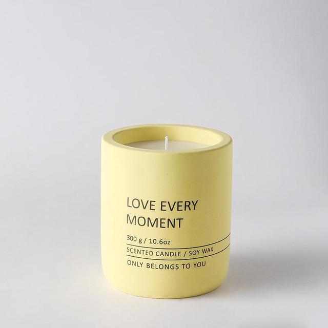 Luxury Lemongrass Scented Candle