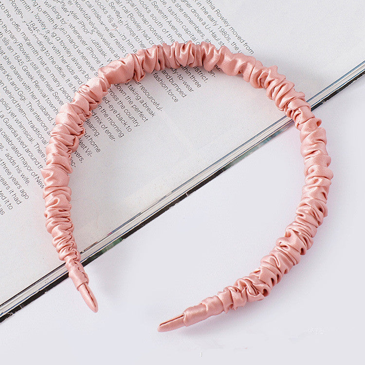 Silk Pleated Headband