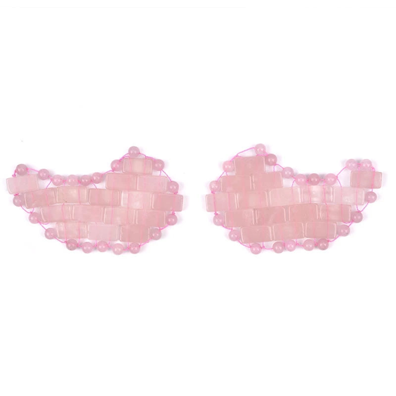 Natural Rose Quartz Under Eye Mask