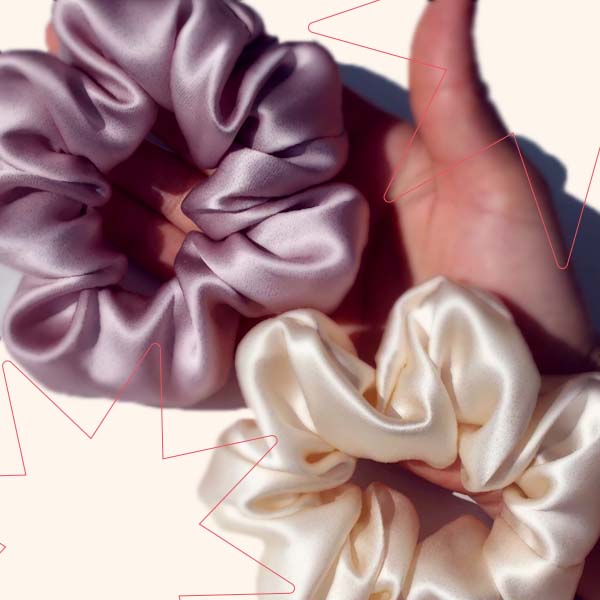 Large Silk Scrunchie