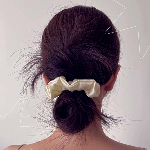 Large Silk Scrunchie