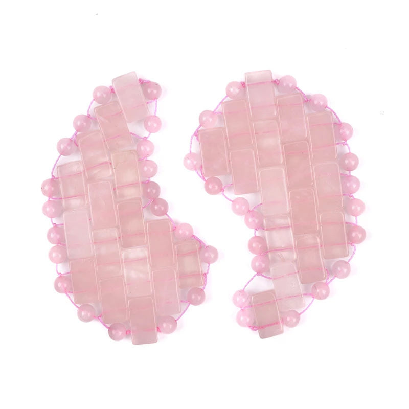 Natural Rose Quartz Under Eye Mask