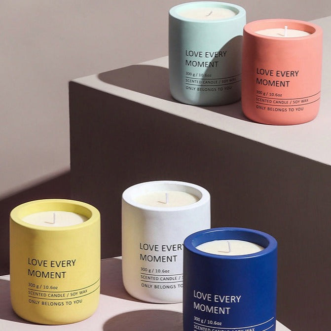 Luxury Lemongrass Scented Candle