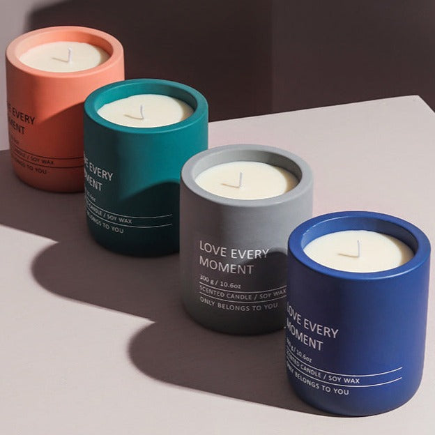 Luxury Lemongrass Scented Candle