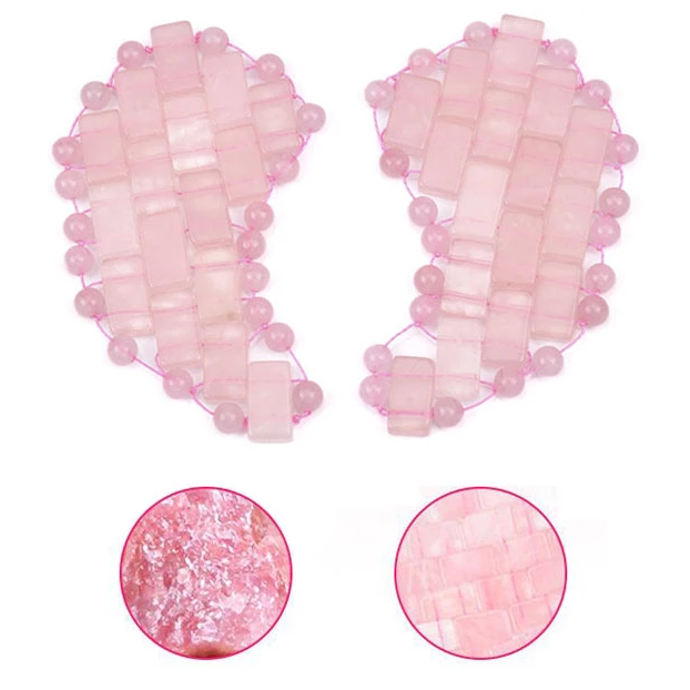 Natural Rose Quartz Under Eye Mask
